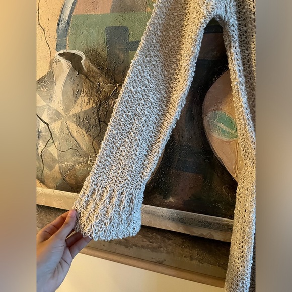 PALLAS 100 % Linen Hand loomed Knitted Dress Made in Ireland - Picture 3 of 8